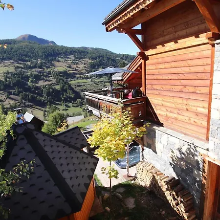 Chalet Prestigious 18 Person With Pool And Jacuzzi *